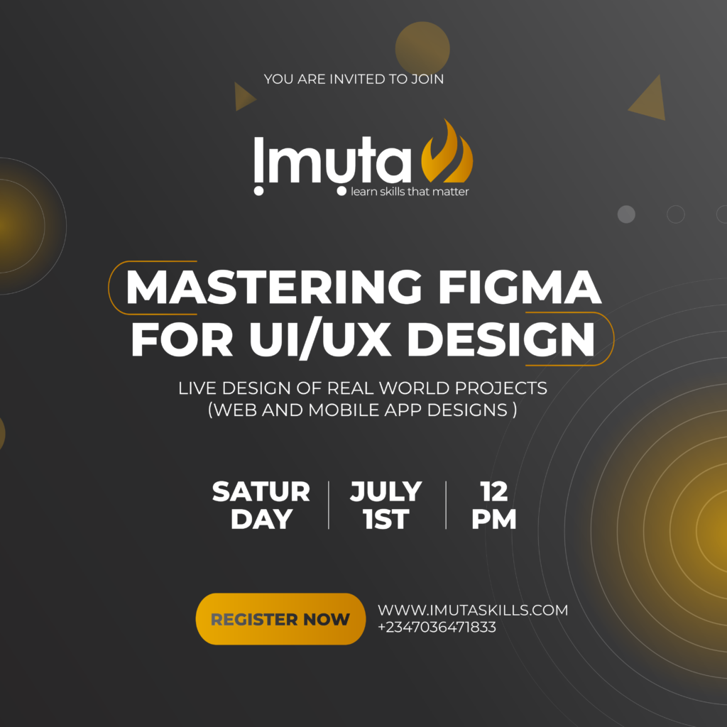 Imuta Skill - Mastering Figma for UI/UX Design